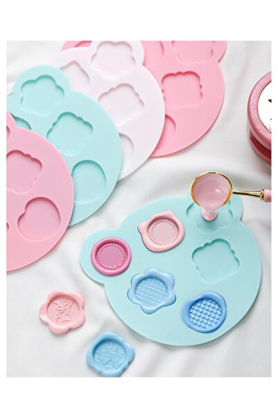 Mühürcüm Davetiye Mühür Mumu Silikon Kalıp Sevimli Ayıcık 6 Farklı Model