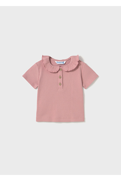 MAYORAL Baby Ruffle Polo Blouse 1104