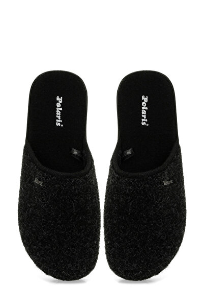 Polaris 601326.Z4PR Siyah Kadın Ev Terliği