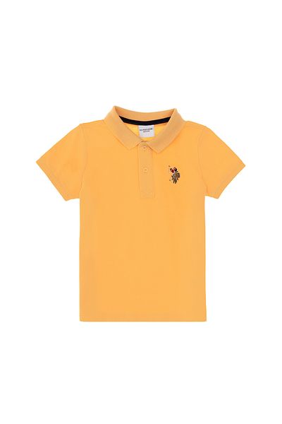 U.S. Polo Assn. Boy's Melon Basic Polo Neck T-Shirt 50306484 -Vr202