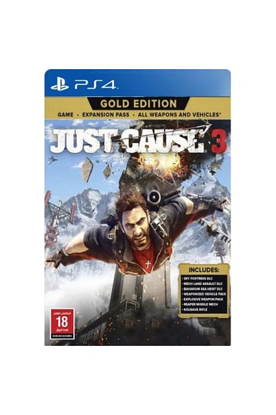 Square Enix Just Cause 3 Gold Edition ARB GCAM لجهاز PS4