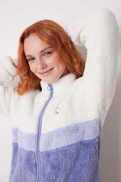 Women'secret Short faux shearling robe "The Little Prince"