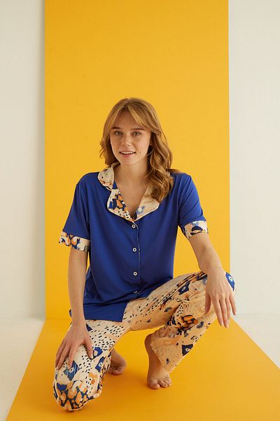 ELİTOL Marla Buttoned Pajama Set