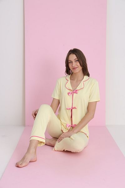 ELİTOL Bamboo Bow Pjs Set