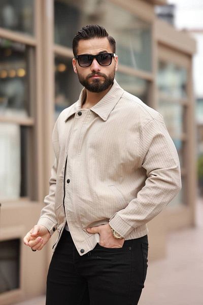 LUMAST UNISEX OVERSIZED ΕΛΑΦΡΙΑ ΛΕΠΤΗ ΑΝΟΙΞΗ ΜΠΟΥΦΑΝ