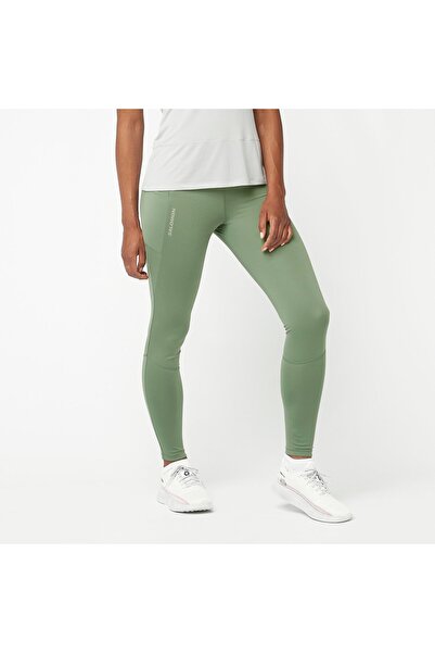 Salomon CROSS RUN 28'' Kadın Tayt Laurel Wreath LC2203500