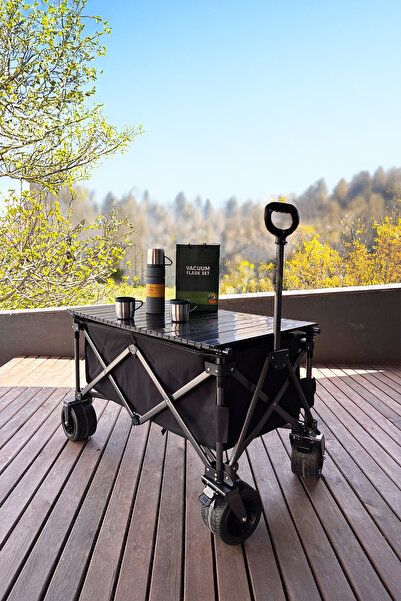 Onetick Masalı Fren Sistemli Katlanır Kamp Arabası Plaj Vagonu