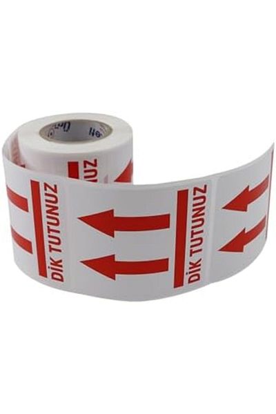 DERİK Htsp Labels , Ready Al Fast Get Upright You Label 70mm X 80mm 250 Pcs in a Roll Coated Roll Etiquetas