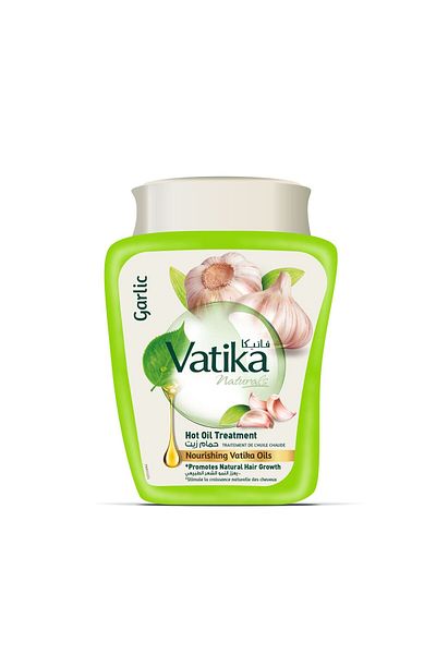 Vatika Naturals Hammam Zaith Hot Oil Treatment Natural Extracts Of Garlic Promotes Natural Hair Grow