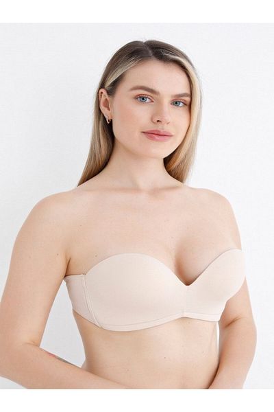 NBB Στράπλες χωρίς εσώρουχο Push Up Bra Skin Color 30025