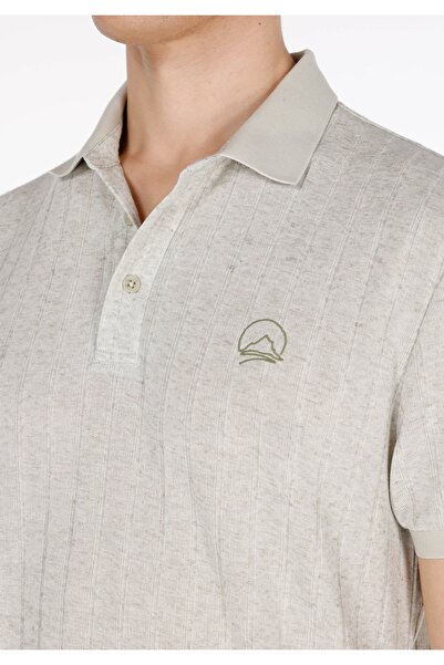 Colin's Regular Fit Polo Neck Plain Men's Green Short Sleeve T-Shirt