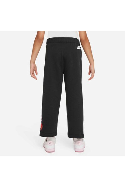 Nike بنطال رياضي أسود زهري للأطفال - 36L810-023