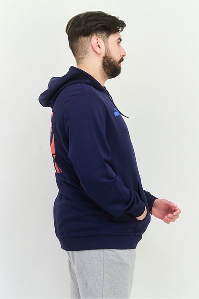 Puma Men Sportswear Fit Long Sleeve Footballcore Fan Sweatshirt, Navy