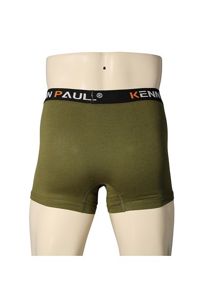 Kennpaul Men's Khaki Premium Modal Boxer |   Comfortable Boxer |   Stretch Fabric