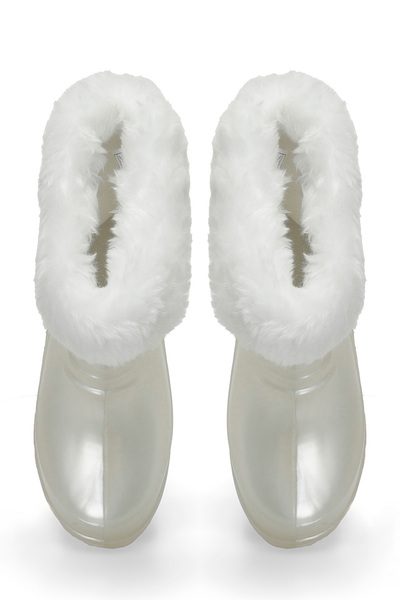 ICool Design PERLA F 4PR INCI WHITE Κοριτσίστικες μπότες βροχής