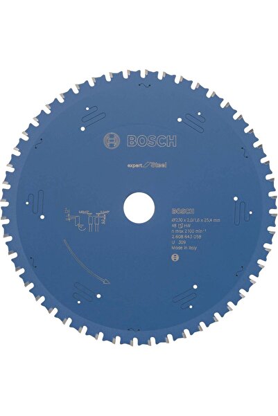 Bosch Exst Daire Testere Bıçak 235x25,40 Mm 48 D E