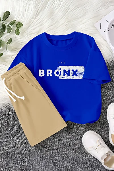 MYADA New Season the Bronx Printed 2-Piece Children's Set 22506