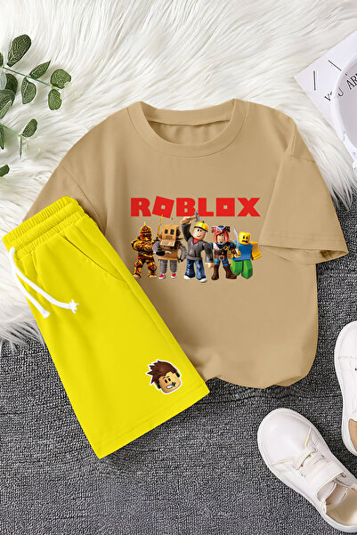 MYADA Преміум Fun Roblox з принтом кольоровий дитячий набір з 2 шт 23407