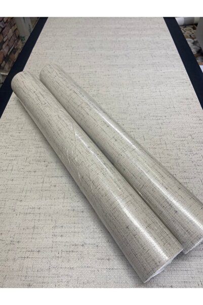 Golden Ithal Açık bej Keten Desen Duvar Kağıdı