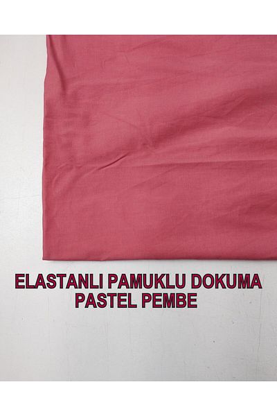 Kumaş Parça Ροζ υφαντό εύκαμπτο επένδυση - 140 cm Χρώμα Πλάτος