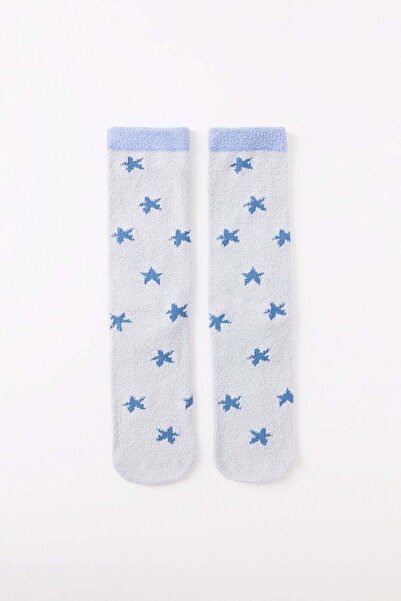 Women'secret Mickey blue tricot socks