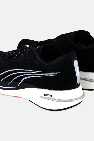 Puma Women Deviate Nitro Lace Up Outdoor Shoes, Black