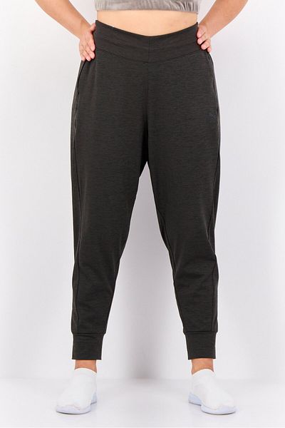 Puma Women Tight Fit Brand Logo Training Sweatpants, Black