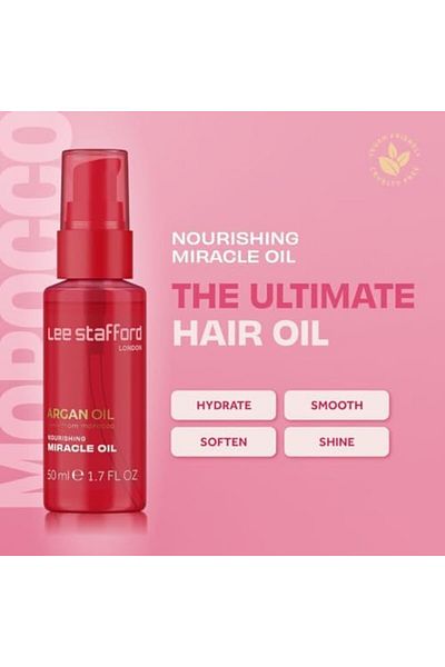 LEE STAFFORD Lee Stafford ARGANOIL MOROCCO NOURISHING MIRACLE OIL 50ML