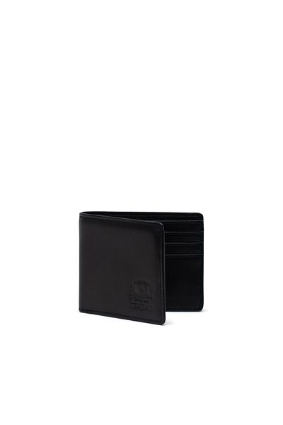 herschel Hank Wallet LeatherLeatherBlac