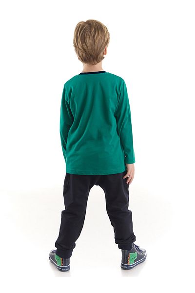 Denokids Feed Me T-Shirt-Hosen-Set für Jungen