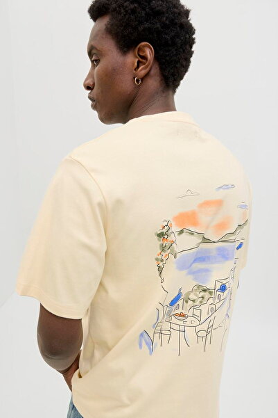 Jack & Jones Ανδρικό μπλουζάκι με στάμπα με λαιμόκοψη - Bladestination