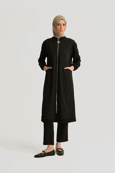 Armine Φορέστε και πάρτε με φερμουάρ 25yh520 Μαύρο