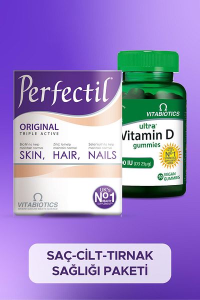 ULTRA Hair, Skin, Nail Health Package Containing Vitamin D