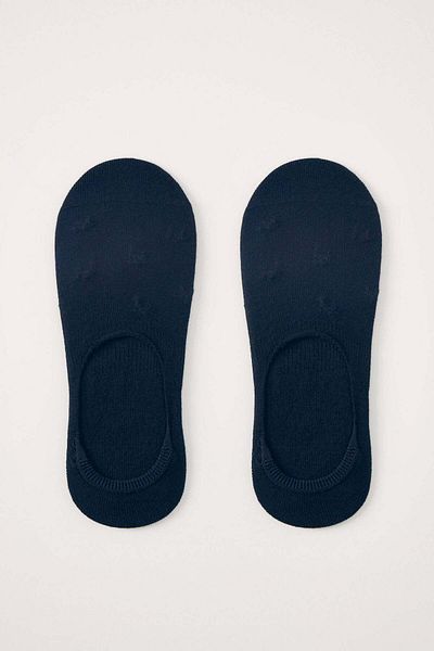 Women'secret Black star invisible socks