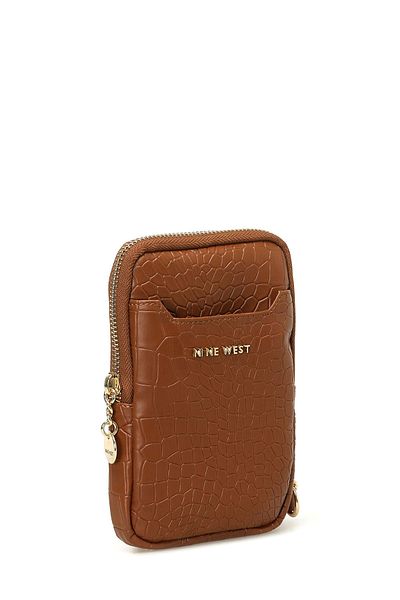 Nine West PIANOLAPHONE 4PR Tan Damen-Handytasche