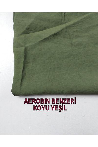 Kumaş Parça Σκούρο Πράσινο Aerobin Weaving - 120 cm Χρώμα Πλάτος