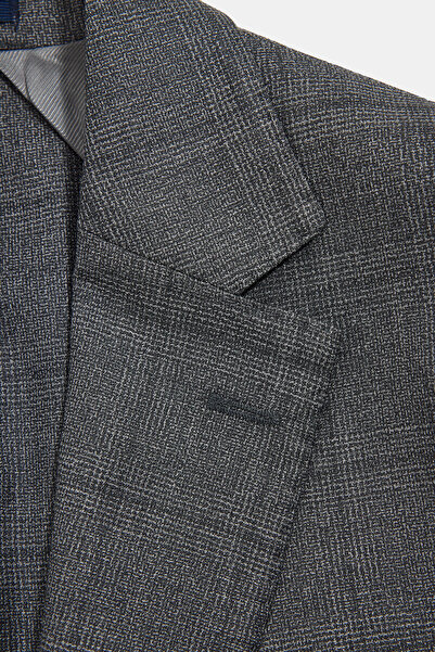 W Collection ANTRASİT DÜĞMELİ TAKIM ELBİSE