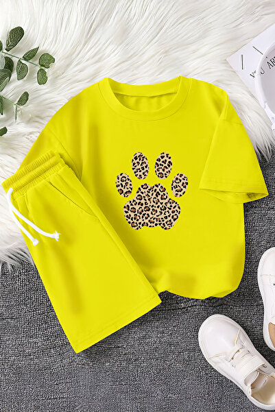 MYADA Nova sezona Sa leopard dezenom Pati Štampano Dvodelni dečiji set 23456