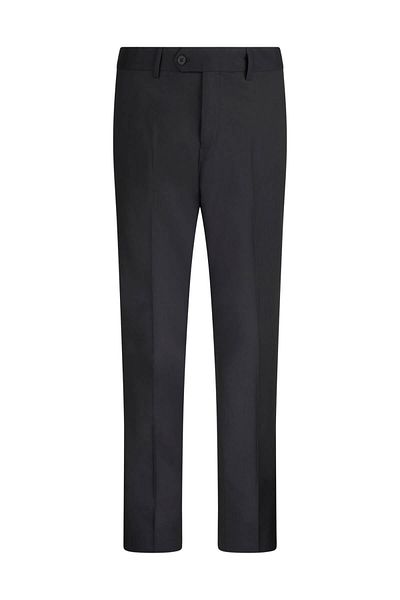 Hatemoğlu Μαύρο υφασμάτινο παντελόνι Slim Fit με τσέπες στο πλάι
