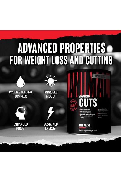 Animal Cuts All-in-one Complete Fat Burner Supplement with Thermogenic and Metabolism Support -