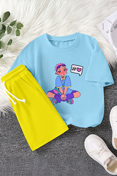 MYADA Nova sezona, anime set za tinejdžere sa detaljnim srcem Štampano 2-dije...