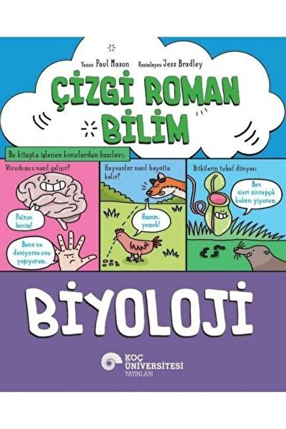 Koç Üniversitesi Yayınları Çizgi Roman Bilim Biyoloji