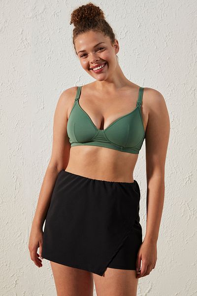 Penti Top de bikini Basic Mama Green