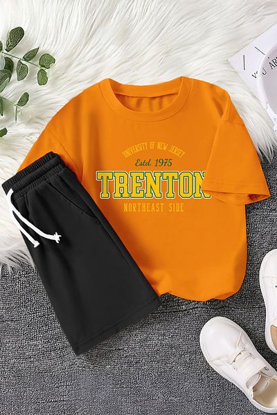 MYADA Trenton City Printed 2-Piece Children's Set 22943