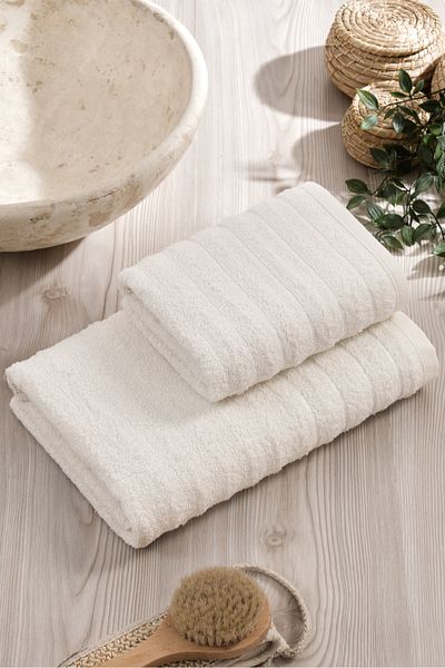 Eponj Home Towel Set of 2 Wave 50X85Cm+70X140Cm