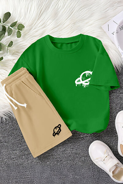 MYADA Set pentru copii din 2 piese cu desen premium Planet Venus 23462