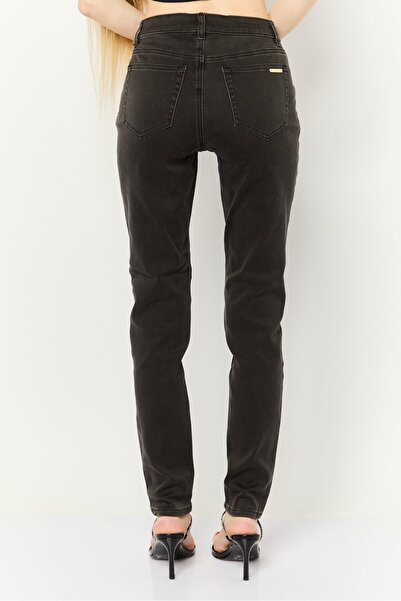 Michael Kors Women Skinny Fit High Waist Stretchable Denim, Black