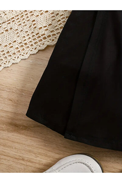 Machetta Model de fustă pantaloni scurți negri pentru copii