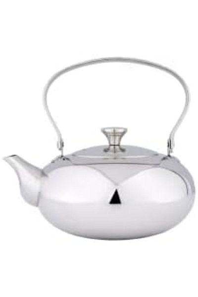 ALSAIF 1.5L Saif Teapot, durable and elegant, ideal for serving tea and other teas. Silver color.