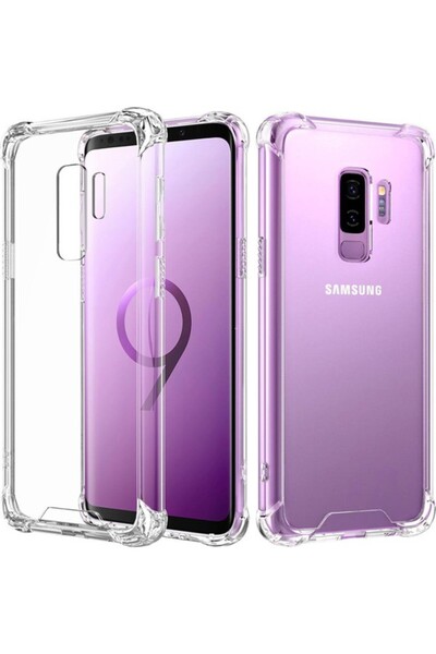 tekno grup حافظة لهاتف جالاكسي S9 بلس حافظة حماية فائقة شفافة مضادة للصدمات +...